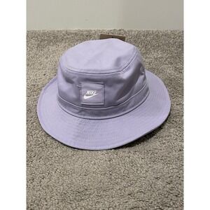 Nike Kids' Apex Futura Bucket Hat Hydrangeas Purple & White One Size Sun Hat